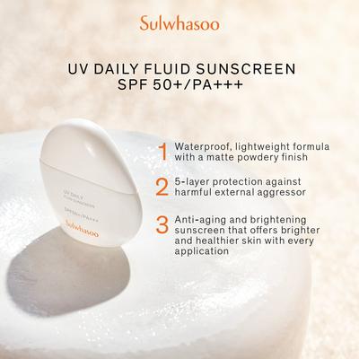 UV Daily Fluid Sunscreen Multi-Protection SPF50+/PA+++ 50ml+RANDOM GIFT
