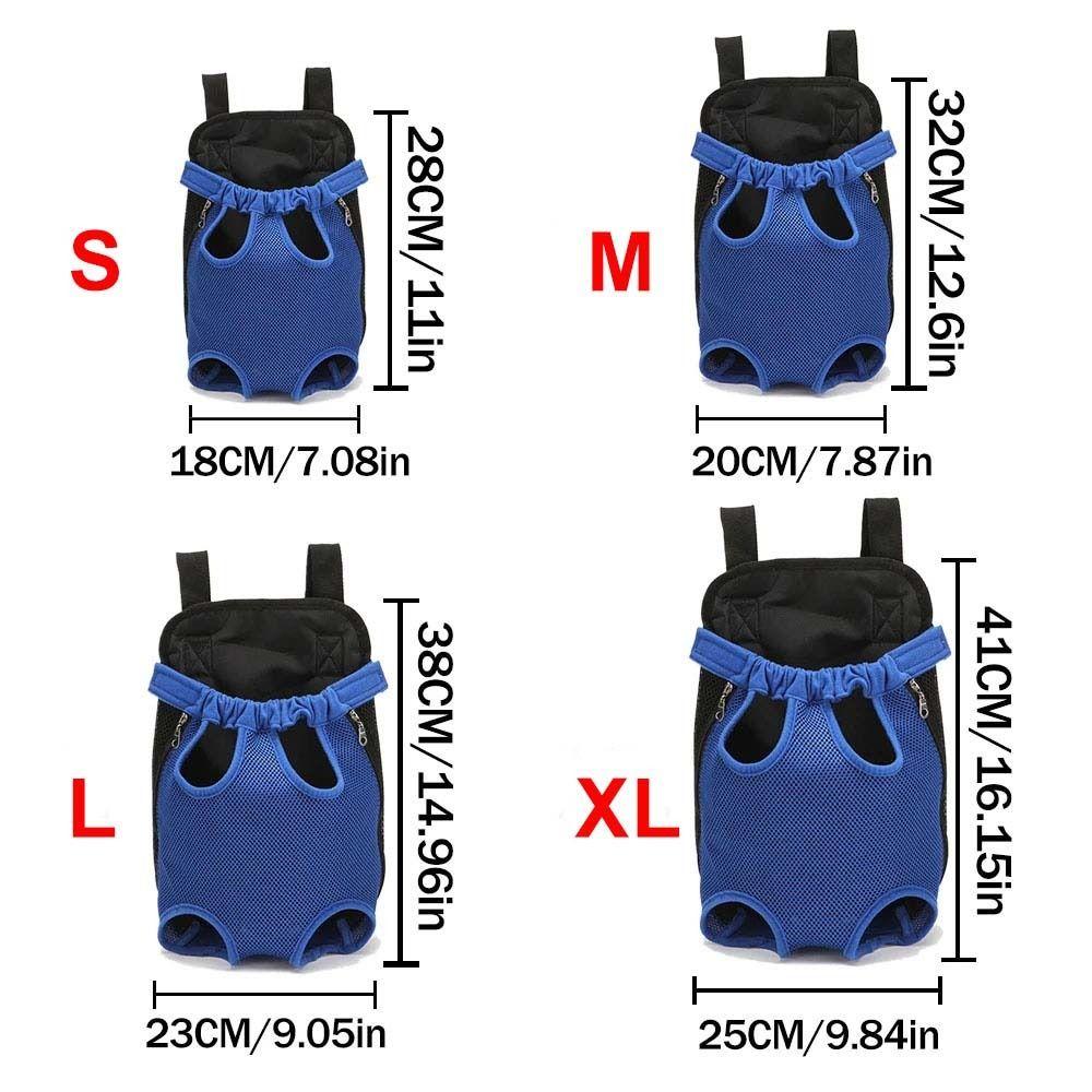 Camping Pet Chest Bag Dog Cat Carrier Bag Pet Backpack Dog Strap Backpack Pet Strap Shoulder Bag
