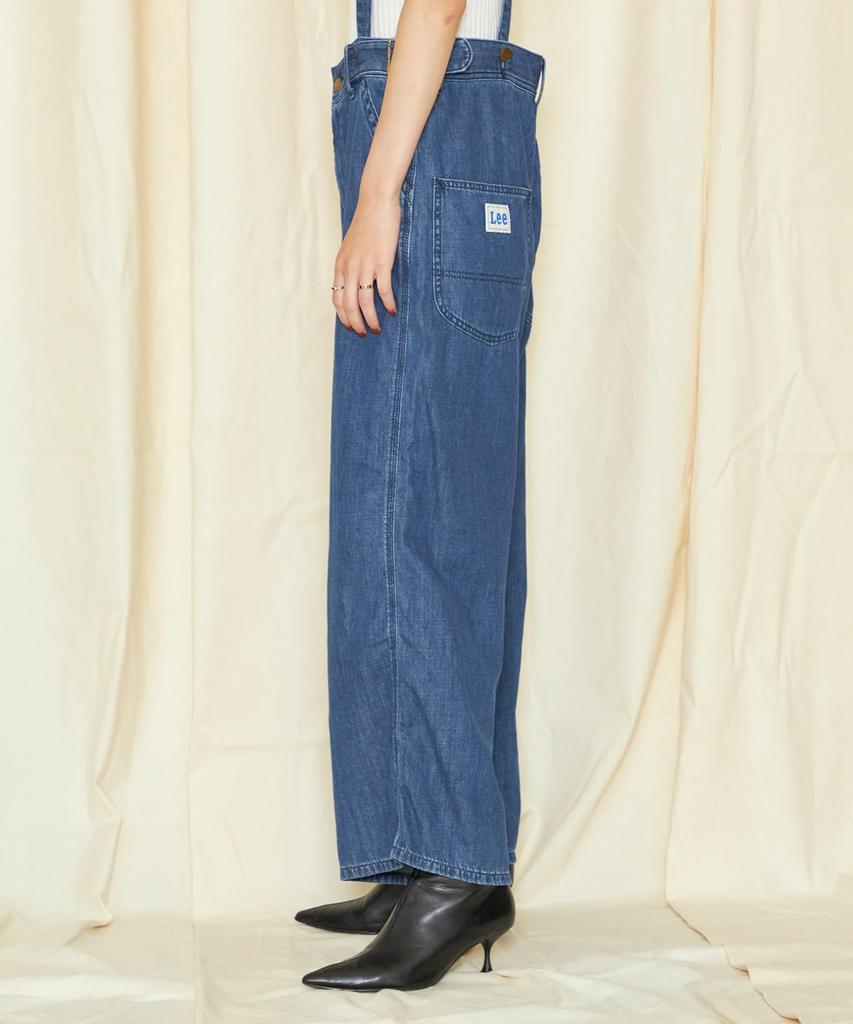 Lee Denim Pants with Size Used Women's Suspenders, M,
