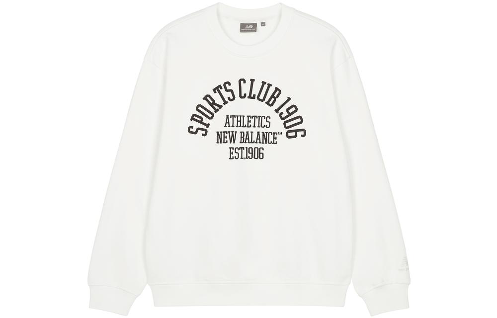 New Balance Sport Club Sweatshirt Unisex White 5CD38491-IV XL