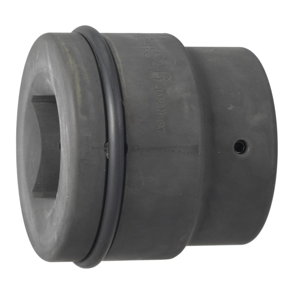 TONE Impact Bit Socket Drive Angle Width Across Flats 46mm (Replaceable Type) 12AH-S46 38.1mm (1-1/2")