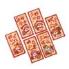 6pcs Cute 2025 Snake Year Red Envelopes Hongbao Good Lucky Red Packets Lucky Money Bag  Graduation
