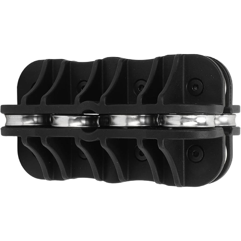 

3/8 Handheld Tubing Straightener Tool for Brake & Fuel Lines - Works on Copper, Aluminum, Steel Coils | Durable ABS & Alloy Roller | Easy-Grip