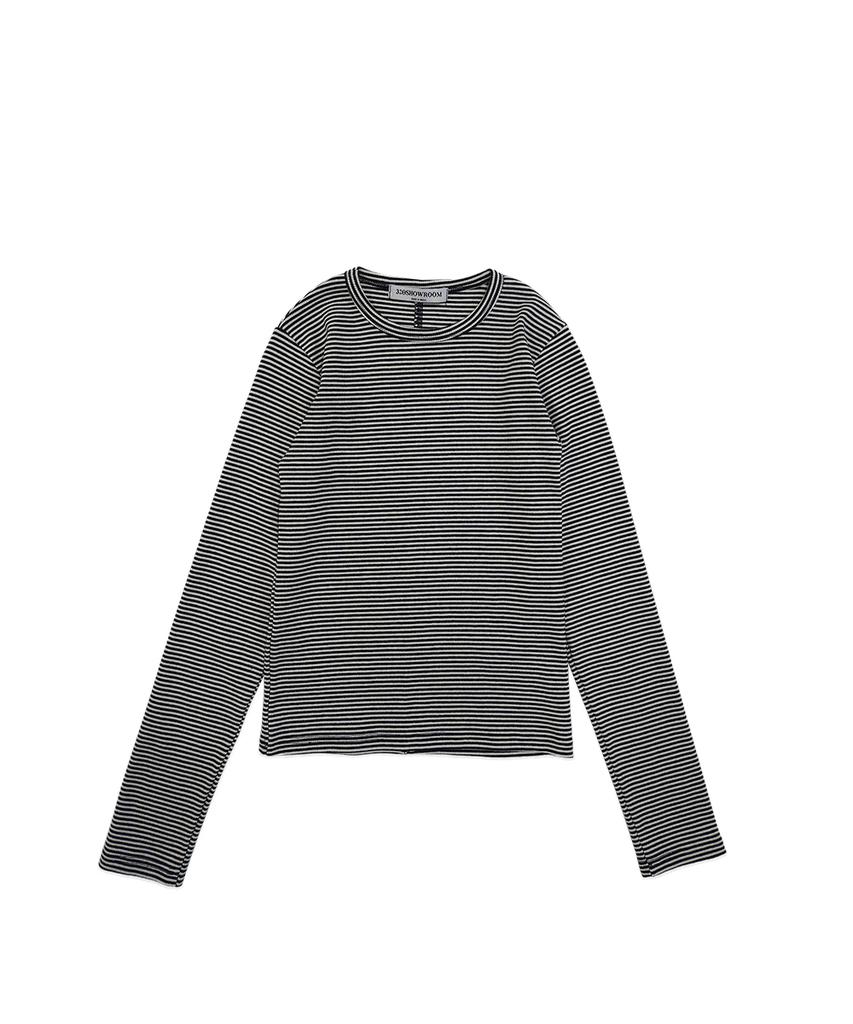 320SHOWROOM Noah Stitch Stripe Tee Navy