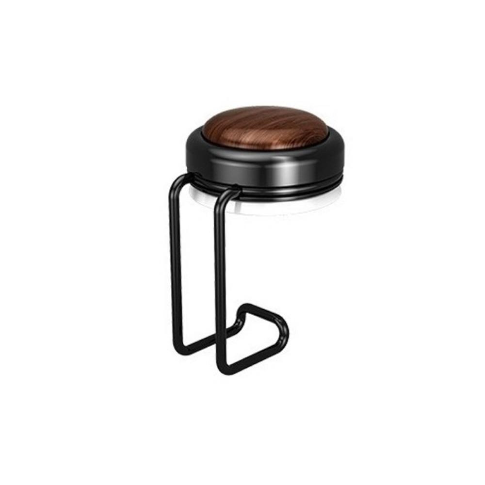 Plastic Desk Side Hooks No-Drill Suction Cup Bag Hook Handbag Hooks  Water Bottle Storage чёрный