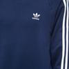 Adidas Originals Adicolor Classics 3-Stripes Color Block Logo Sweatshirt Men Sweatshirt Night-Indigo IM4515