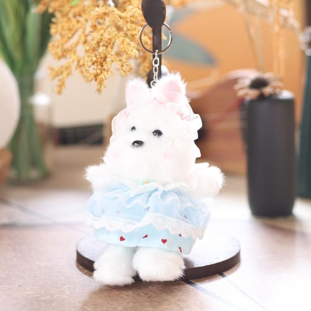 Soft Plush Animal Plush Keyring Dress Up Doll Plush Bag Pendant Birthday Gift
