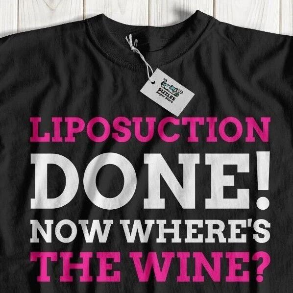 

Funny Liposuction Recovery T-Shirt Cosmetic Procedure Gifts Surgeon Gift Lipo 2XL