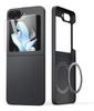 iColors Carbon Fiber Magnetic Case for Samsung Galaxy Z Flip 6 Support Magsafe Z Flip 6 Ultra-thin Aramid Fiber Cover Glass
