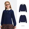 Navigare Italian Sailboat Children's Clothing for Girls, Long-Sleeve Polo Shirt, 2026 Spring and Autumn Children's Lightweight Top