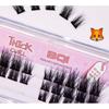 LuxeFlutter - Fox Eye Volume Cluster False Eyelashes