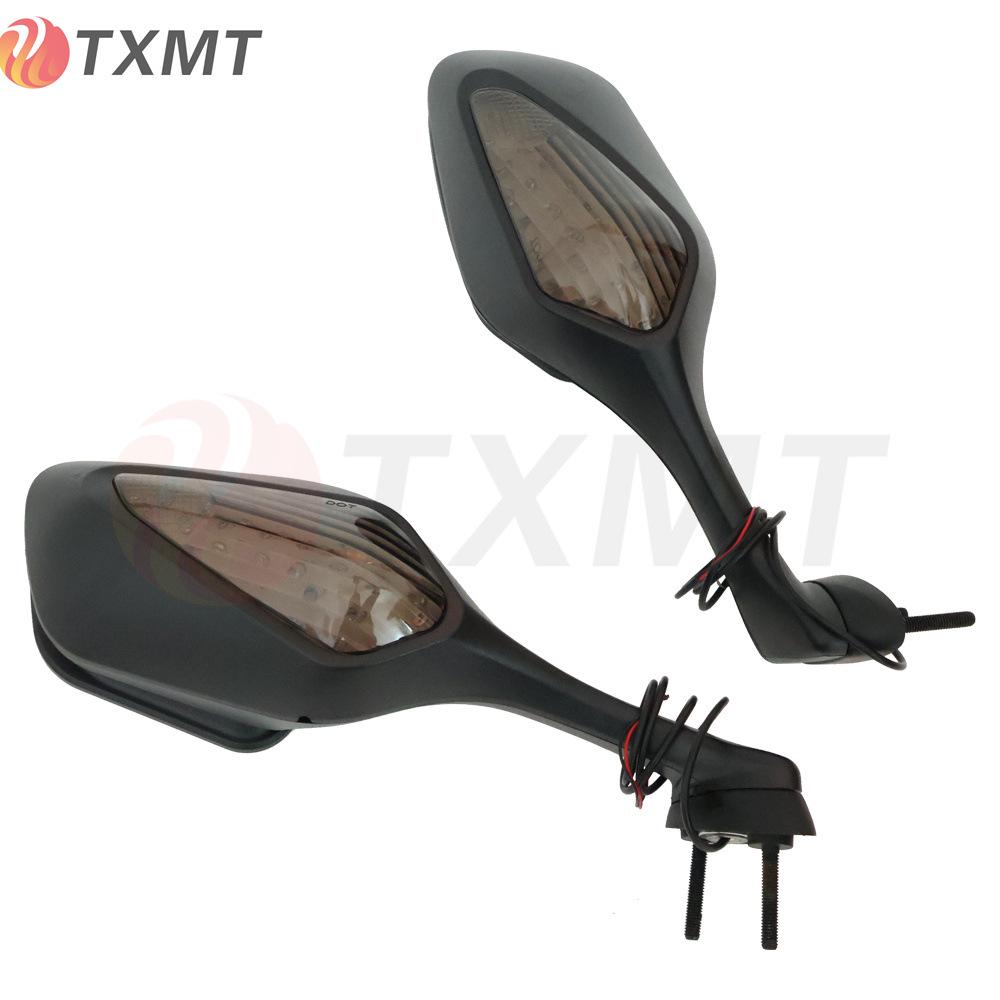 Enhanced LED Rearview Mirrors for Honda CBR1000RR 08-16 - Foldable Reflectors