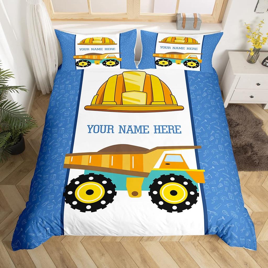 Custom Bedding Set Basketball Duvet Cover Set With Custom Name For Boys Personalized Sports Comforter Cover For Birthday Gifts