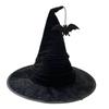 Velvet Halloween Witch Hat Star Halloween Cap Festival Headdress Wizard Cap  Dress Up Headgear