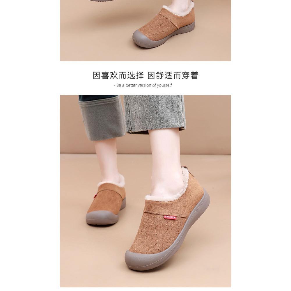 Damen Winter Schneestiefel Fleecegefüttert Dicke Weiche Sohle Warm Bequem Freizeit