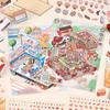 Plus Size Landscape Stickers Food Series Visual Stacking Sticker  Children Gift