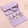 Soft Small Travel Storage Case Organizers for Jewelry Organization Convenient Roll Designs for Rings and Bracelets