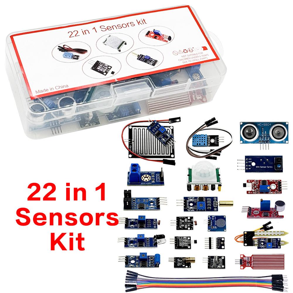 11 In 1 Sensors Moudles Starter Learning Kit For R1 Board&Raspberry Pico Electronic DIY Kit for R1 MEGA1161 with Box