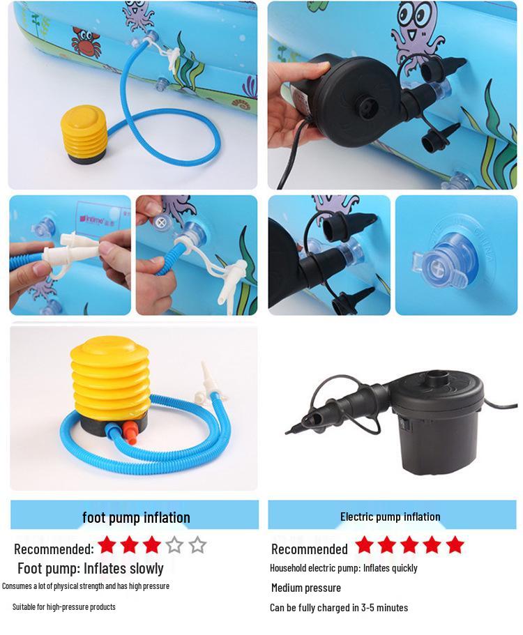 Eco-Friendly PVC Inflatable Children's Outdoor Swimming Pool