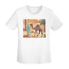 Namade With Camel TShirt Women Short Sleeve T Shirts Round Neck Clothes Cotton Summer Tees Streetwear