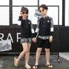 Parent-Child Quick-Dry UV Protection Snorkeling Swimsuit - Long Sleeve & Pants