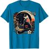 Kawaii Cat Anime Japanese Retro Men Funny Cat T-Shirt