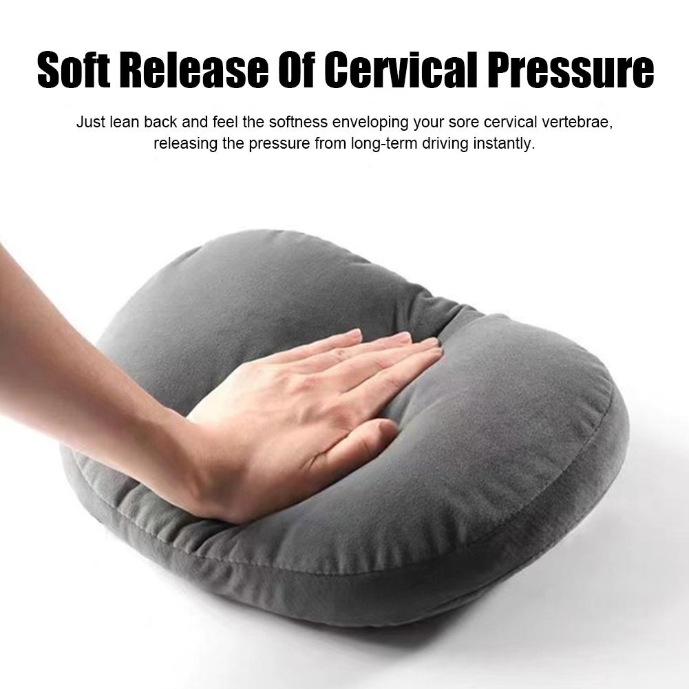 Memory Cotton Car Headrest Neck Support Auto Car Seat Headrest Pillow Soft Universal Adjustable Car Head Support