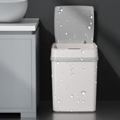 12L Automatic Trash Can Compact Waterproof Durable Large Capacity Touchless