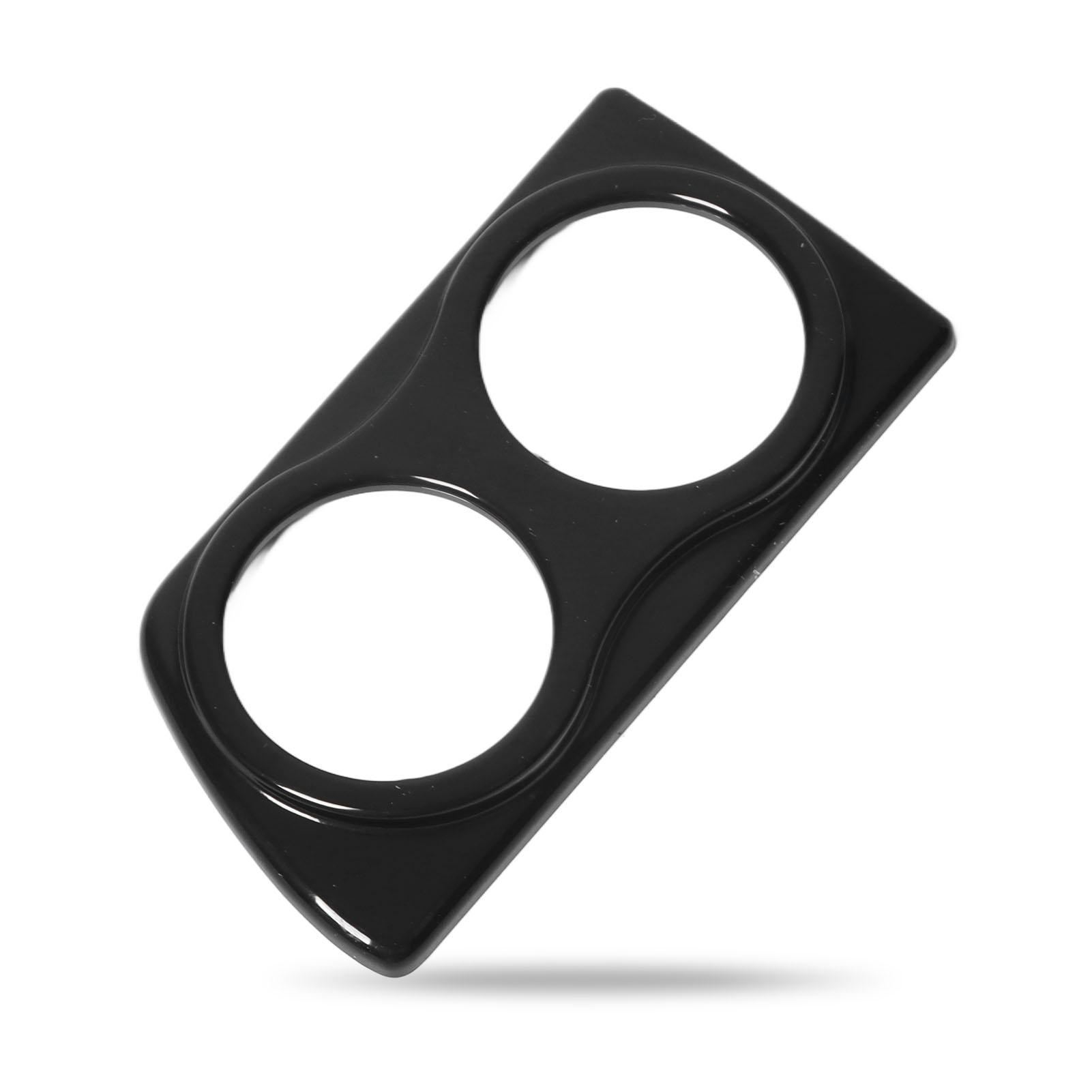 

Dual Dashboard Gauge Pod Air Vent Gauge Holder Gloss Black Replacement for Vauxhall Astra H VXR MK5