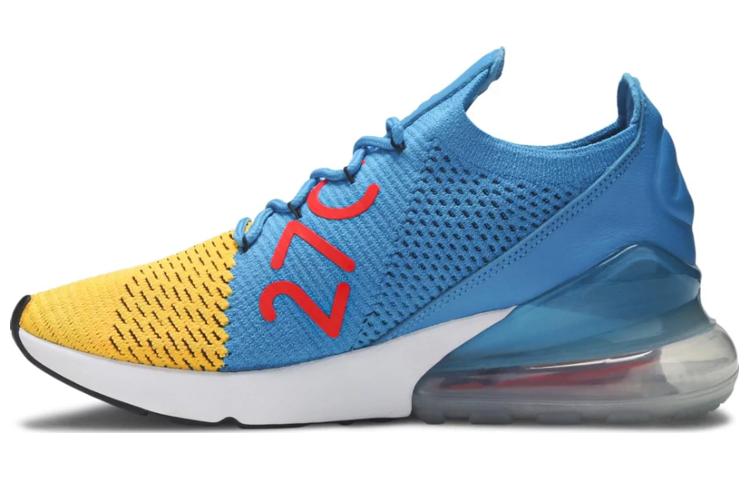 

Nike Air Max 270 Flyknit Laser Orange Blue Orbit AO1023-800 42.5