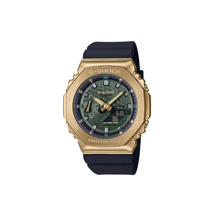

CASIO Unisex Full Metal Series Green Watch GM-2100RI23-1JR Green Dial