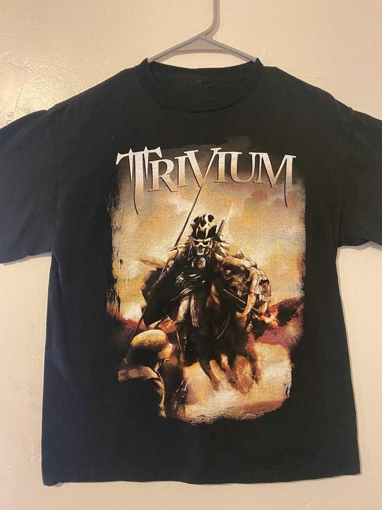 Trivium Band Black Cotton Unisex All size S-5XL T-shirt NEW! TA757 Unisex T-Shirt S