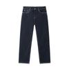 Navigare Men's Thick Washed Straight-Leg Denim Jeans
