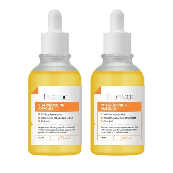 Deoproce Colorful Serum Ampoule Collection 100ml x 2 Bottles Ceramide Nourishing