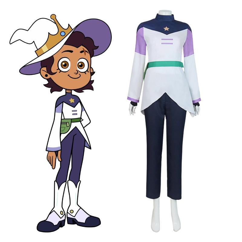 Costume Cosplay de La Casa delle Civette Per Uomini e Donne Perfetto Per Spettacoli Teatrali e Appassionati di Cosplay!