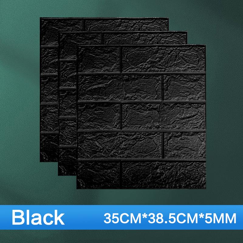 3D Samolepky na zeď Imitace cihly Vodotěsná Samolepicí tapeta Nástěnné umění