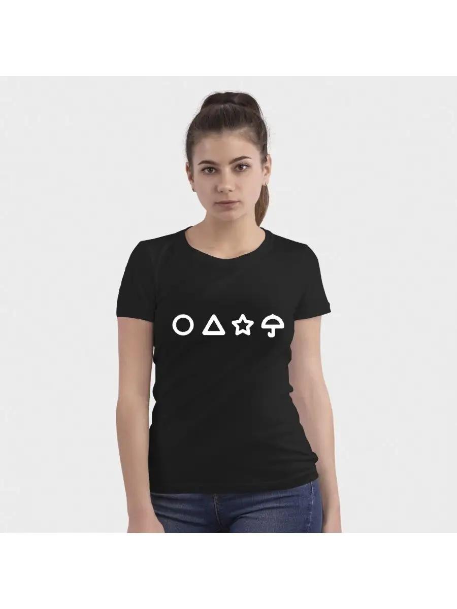 T-shirt with SQUID GAME print L