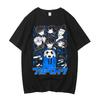 BLUE LOCK Yoichi Isagi Manga Shirt Retro Hip Hop Unisex T-Shirt Streetwear Graphic T Shirt Cotton High Quality Short Sleeve Tops