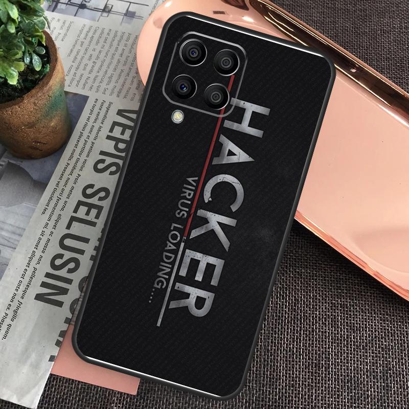 

Hacker Computer Code Art Case For Samsung Galaxy M20 M15 M55 M31s M51 M21 M11 M13 M33 M53 M52 M32 M12 M14 M34 M54 Samsung M12