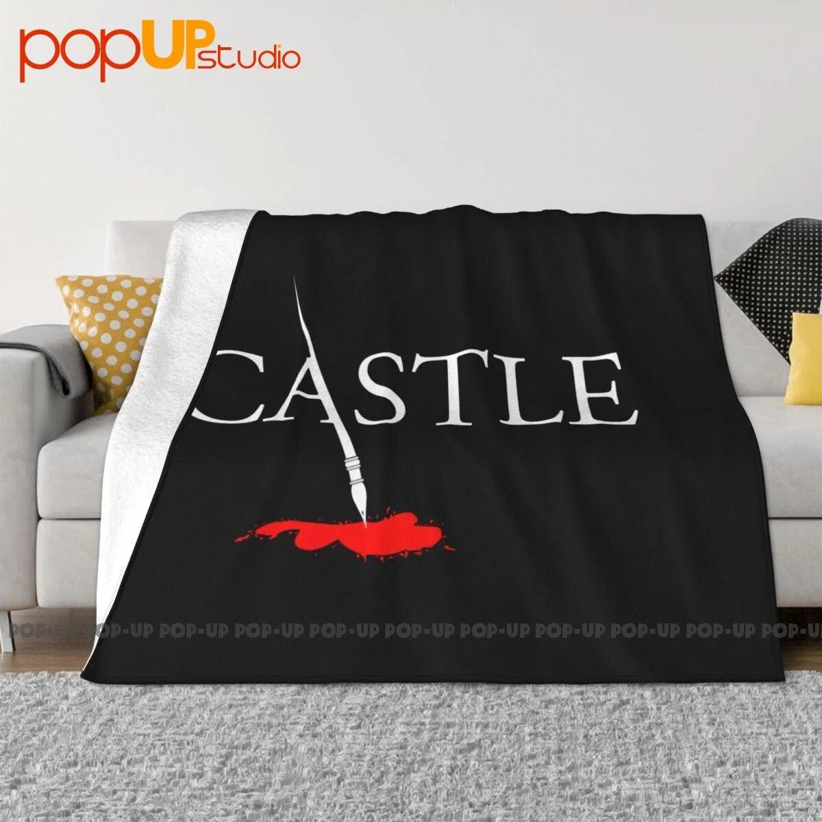 

Одеяло с логотипом сериала Castle, теплое покрывало, одеяло