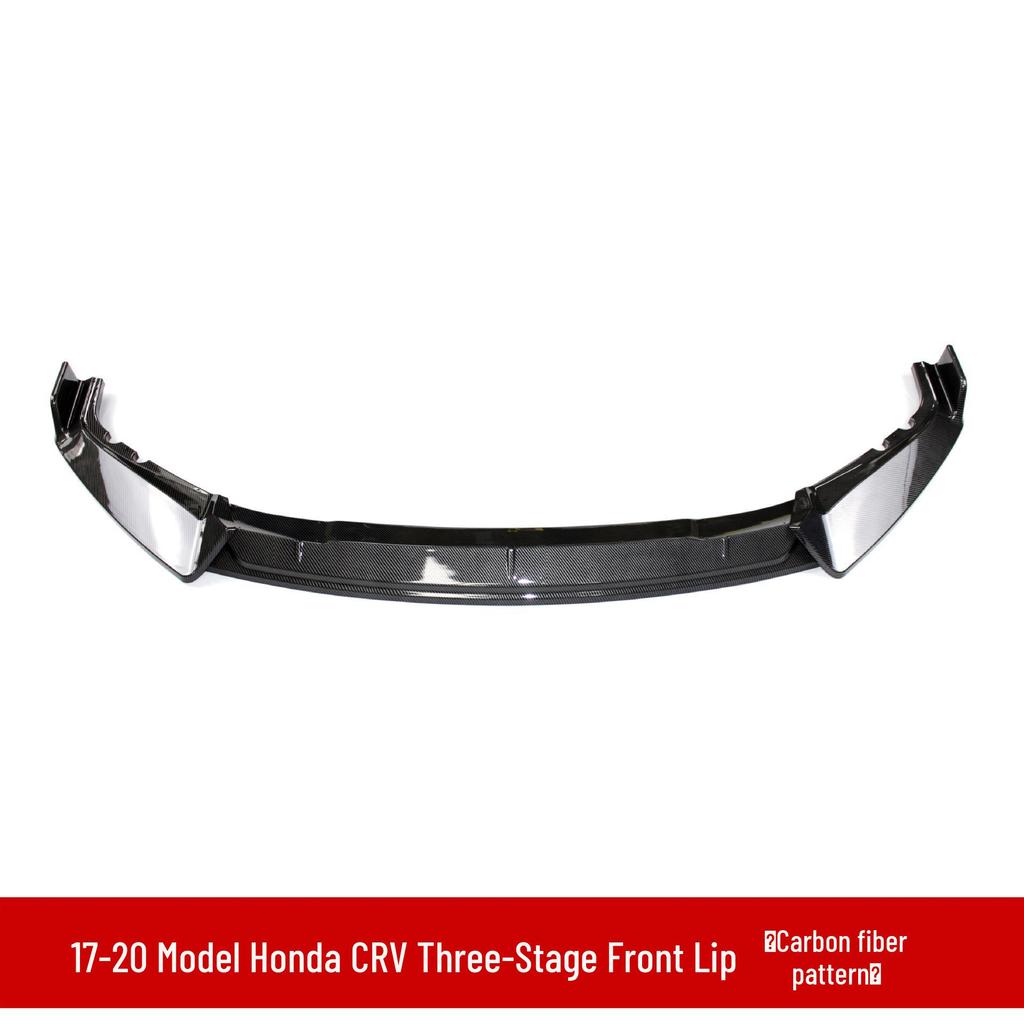 17-20 Honda CRV Haoying Modified Front Lip Kit: Bumper Grille Guard, Rear Spoiler Louvers.