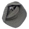 Cozy Knitted Beanie Hat with Visor for Women Warm Winter Cap in Vibrant Yellow, Stylish and Comfortable Design