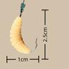 20Pcs Grub Lures Rubber Bread Worm Maggots Fishing Bait Set With Hooks For Bass Trout Crappie Bluegill Freshwater Fishing Parts