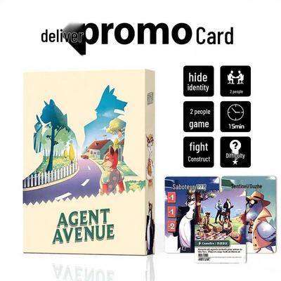 Λεωφόρος Πράκτορα: Παιχνίδι Καρτών Αφαίρεσης για Δύο Παίκτες