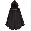 Medieval Faux Suede Cloak Halloween Warrior Cosplay Costume Role Play
