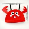 Funny Look Lobster Costume Hat Big Claw Lobster Headgear  Stage Performance