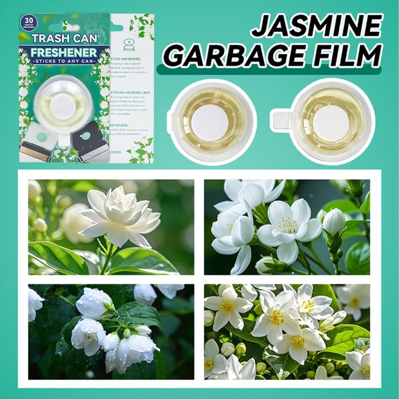Trash Can Adhesive Air Freshener Discs for Bedroom Office Gym Bathroom Odor Neutralizer