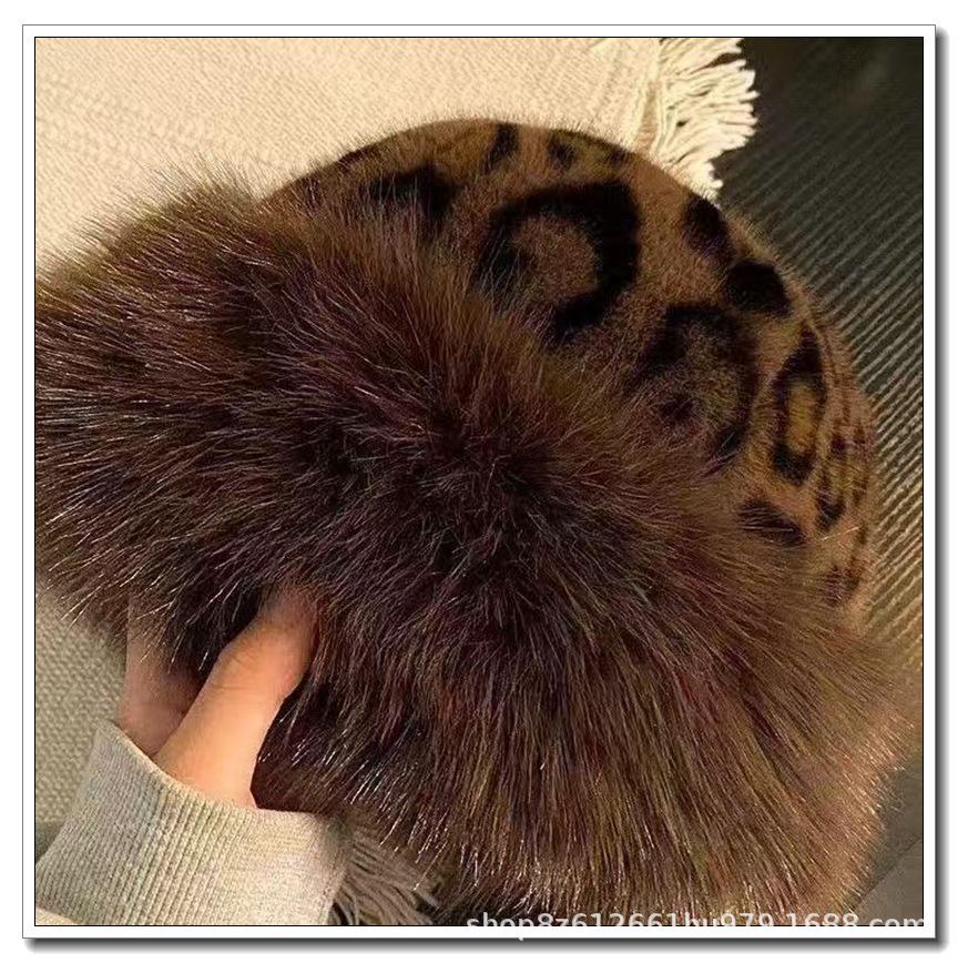 Mongolian Plush Fur Hat: Warm Northeast-style Korean Women s Winter Hat 56-60