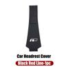 Car Leather Headrest Protective Cover Storage Bag For Volkswagen VW R Tiguan CC Jetta Polo Golf Passat T-ROC AY5
