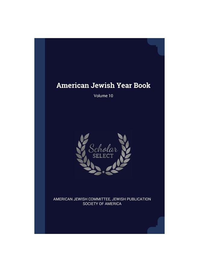 Kniha American Jewish Year Book; Volume 10